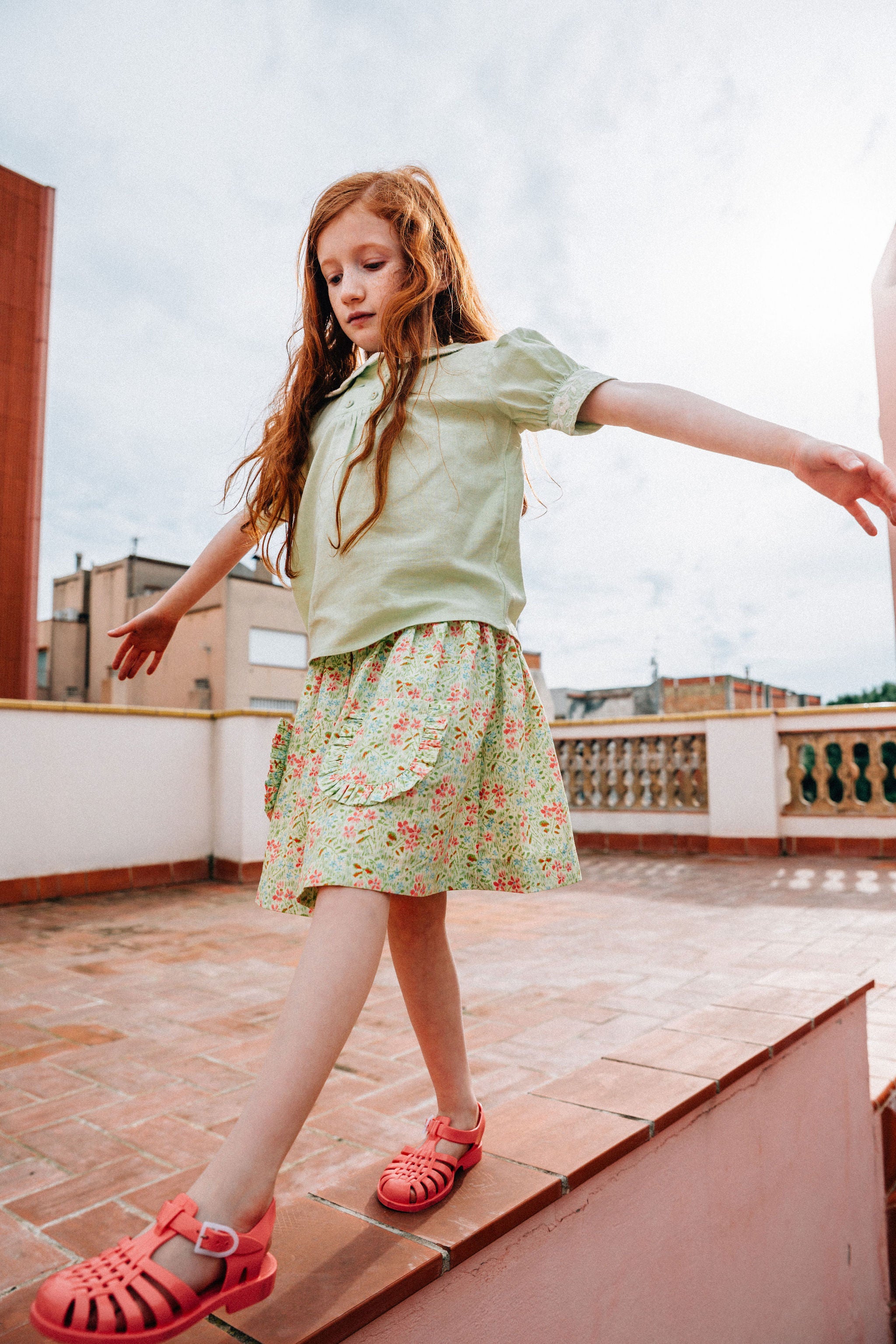 Jupe Marguerite - Guirlande de printemps