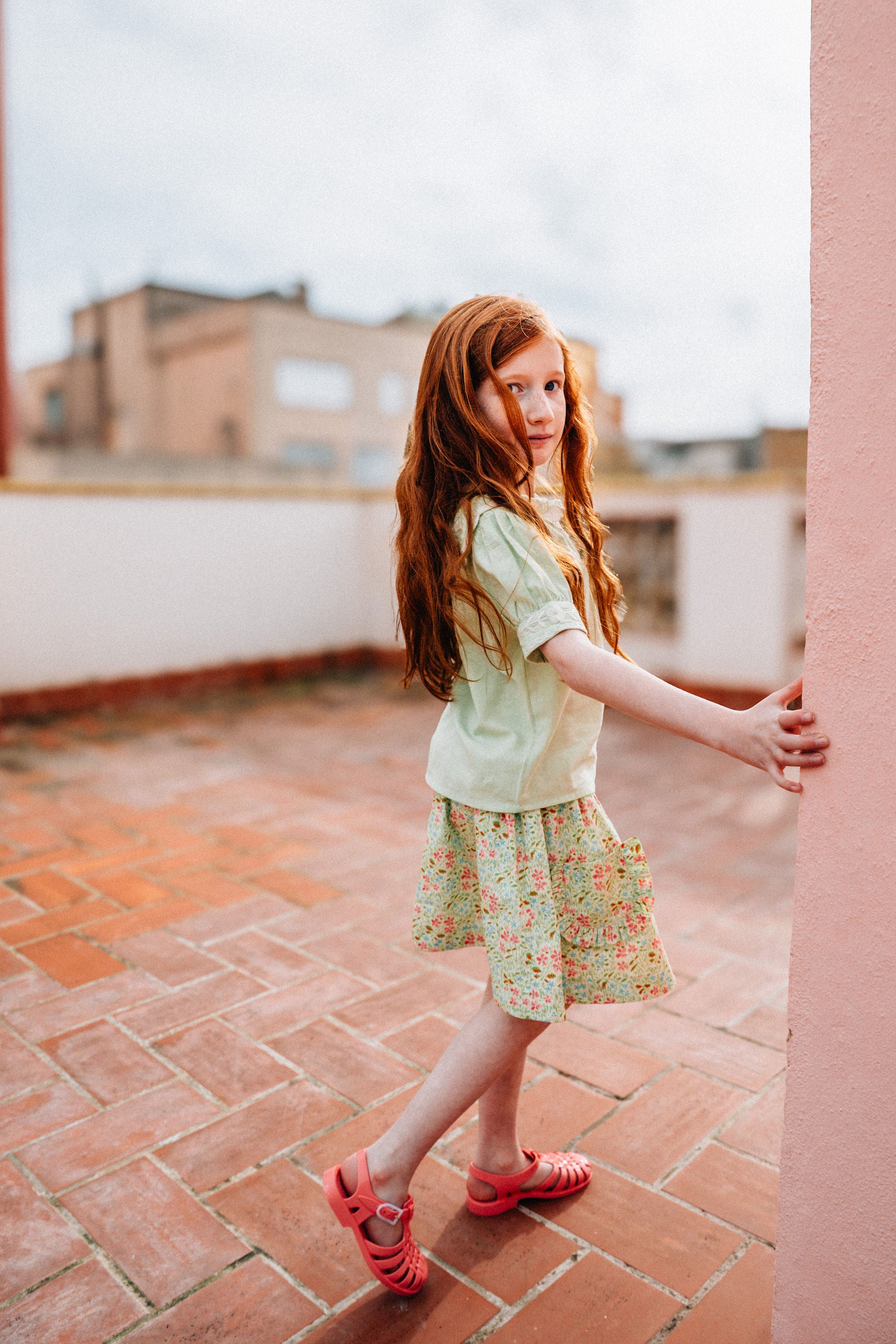 Jupe Marguerite - Guirlande de printemps